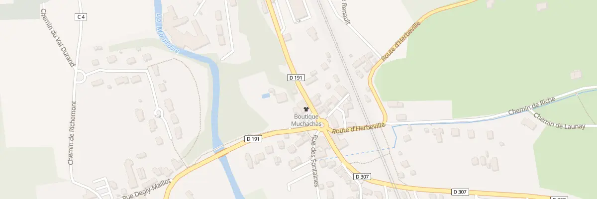 Plan du 1 Rte de Mantes à Mareil-sur-Mauldre