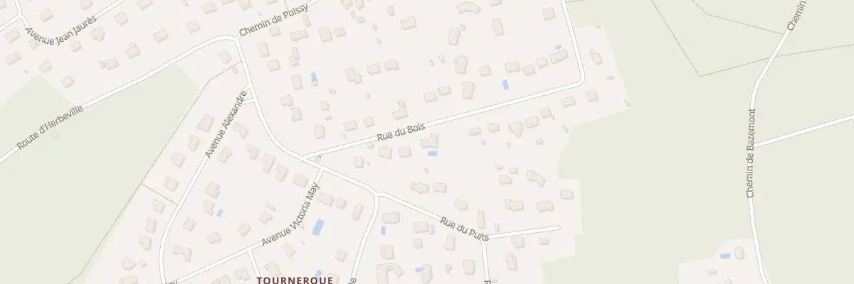 Plan du 8 Rue du Bois à Maule