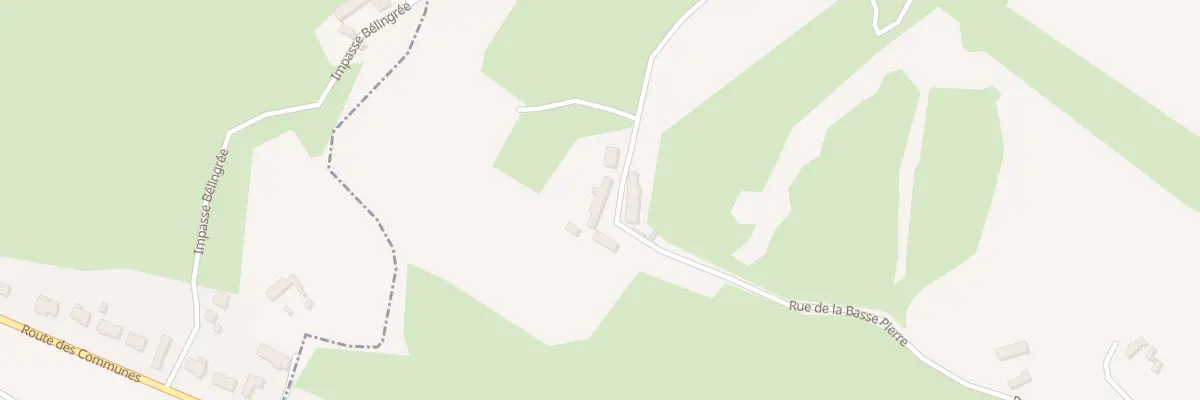 Plan du 28 Rue de la Basse Pierre à Brunembert