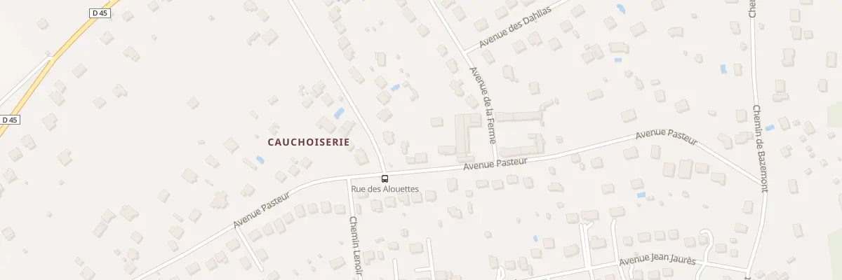 Plan du 20 Rue Pasteur à Maule