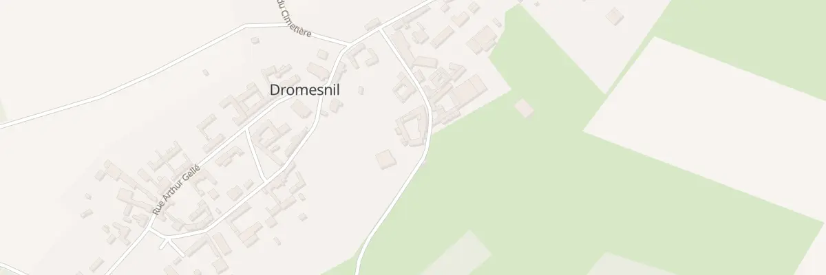 Plan du 4 Rue de l’Abbaye à Dromesnil