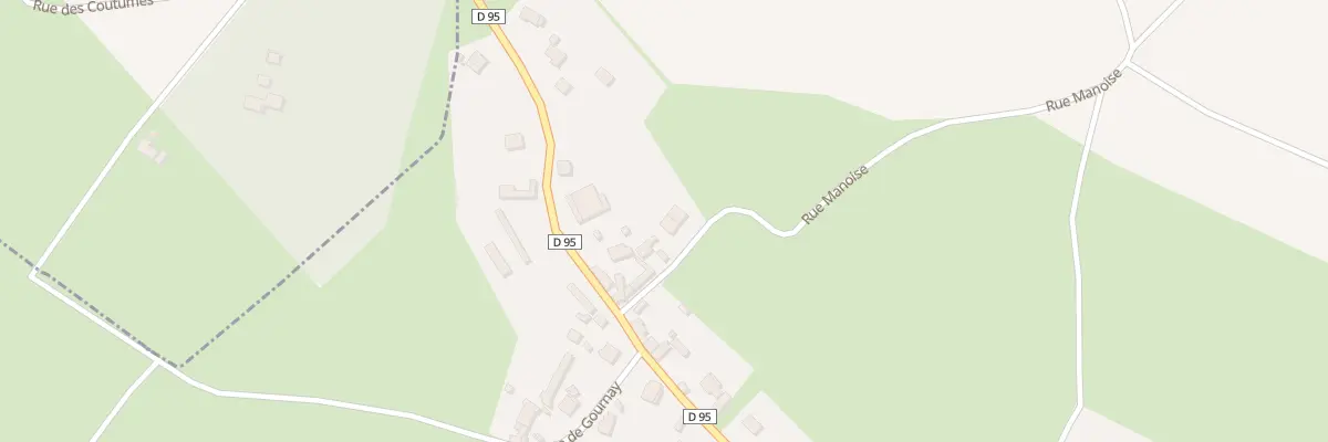 Plan du 6 Rue Manoise à Hanvoile