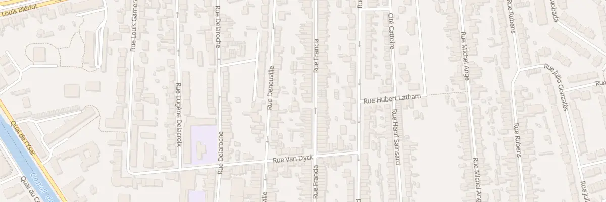 Plan du 95 Rue Francia à Calais