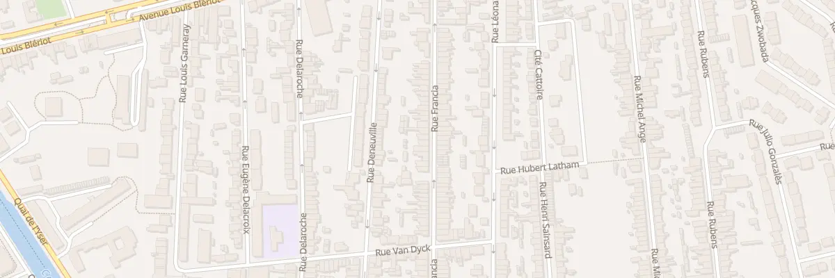 Plan du 105 Rue Francia à Calais
