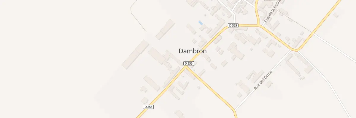 Plan du 18 Gr Grande Rue à Dambron