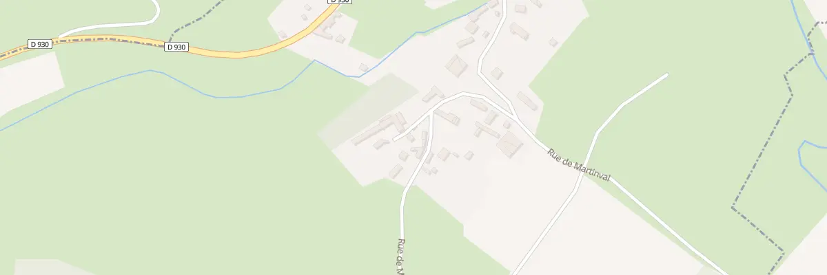 Plan du 4 Rue de Martinval à Lachapelle-sous-Gerberoy
