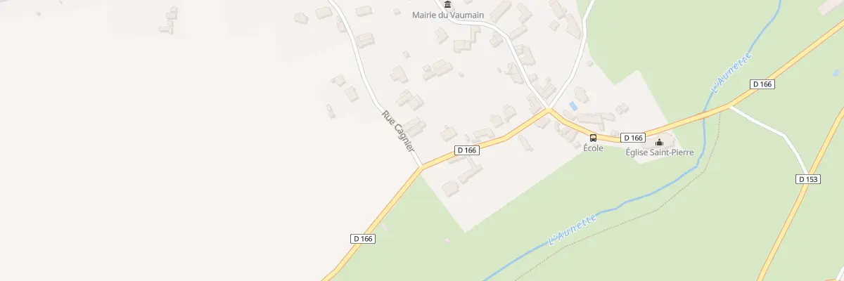 Plan du 10 Rue de la Briqueterie au Vaumain