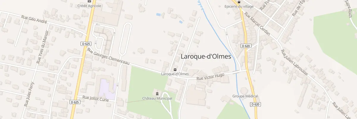 Plan du 1 Cité Gabriel Fauré à Laroque-d’Olmes