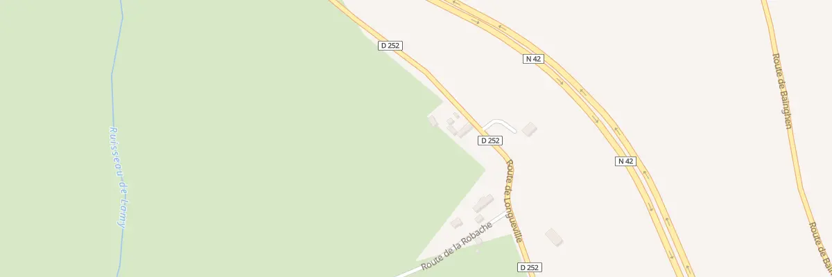 Plan du 46 Rte de Longueville à Nabringhen