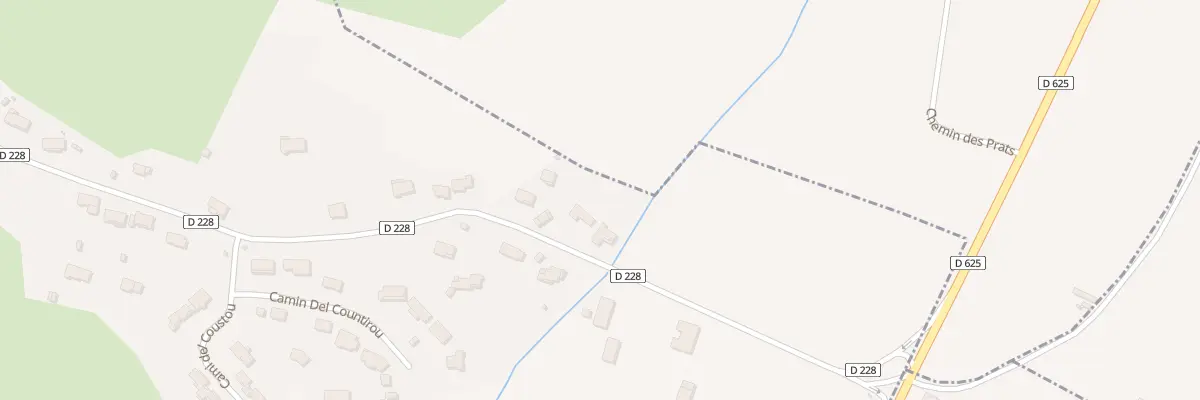 Plan du 3 Cami Del Pountil à Tabre