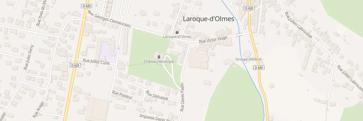Plan du 2A Rue Denis Papin à Laroque-d’Olmes