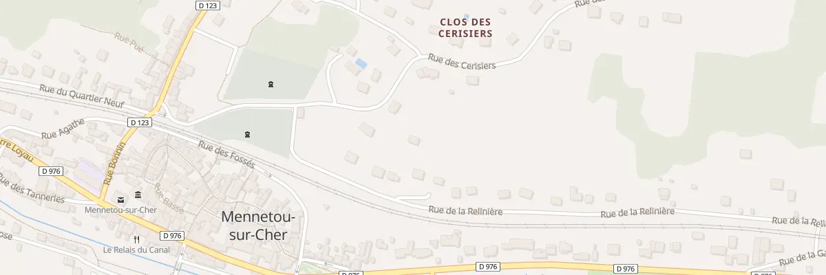 Plan du 11 Rue de la Relinière à Mennetou-sur-Cher