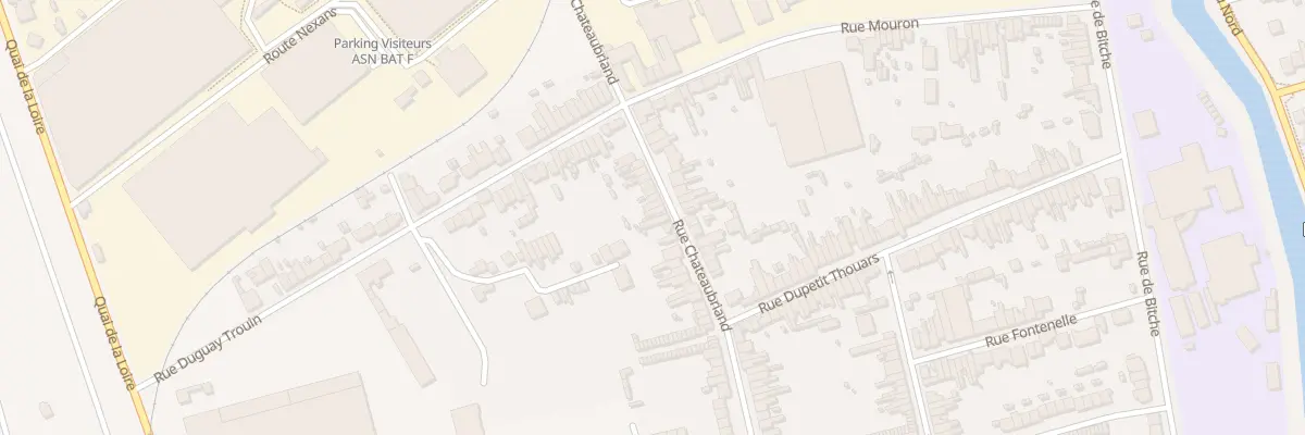 Plan du 101 Rue Chateaubriand à Calais