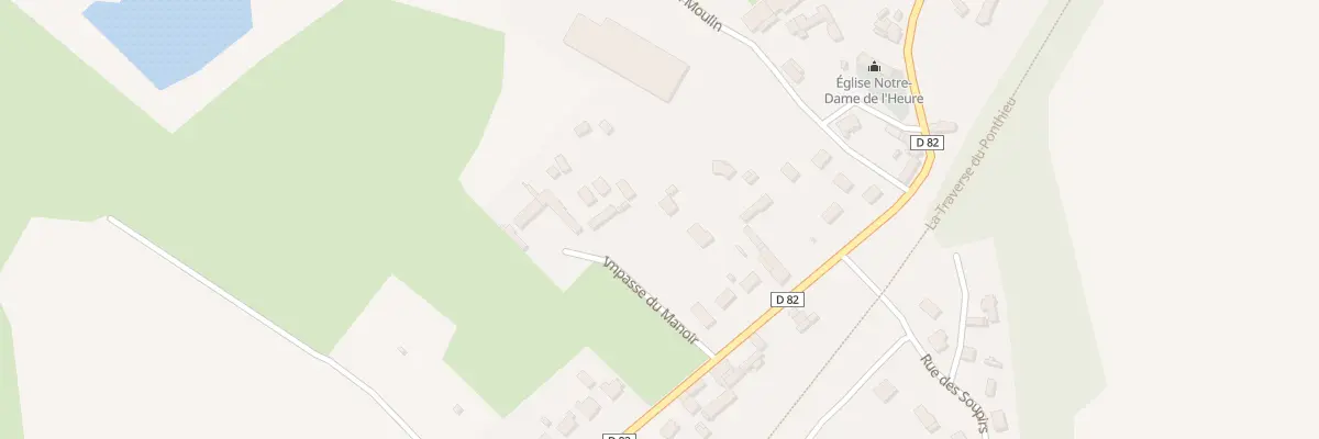 Plan du 104B Rue des Prés à Caours