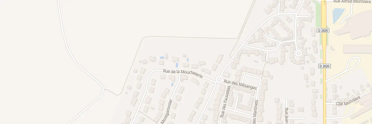 Plan du 8 Rue de la Mouchèterie à Chevilly