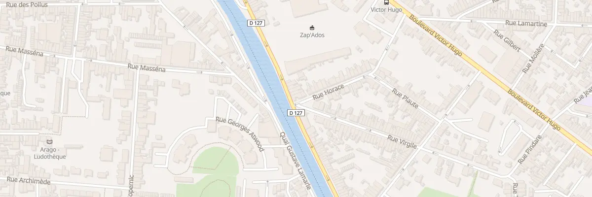Plan du 103 Quai Lucien Lheureux à Calais
