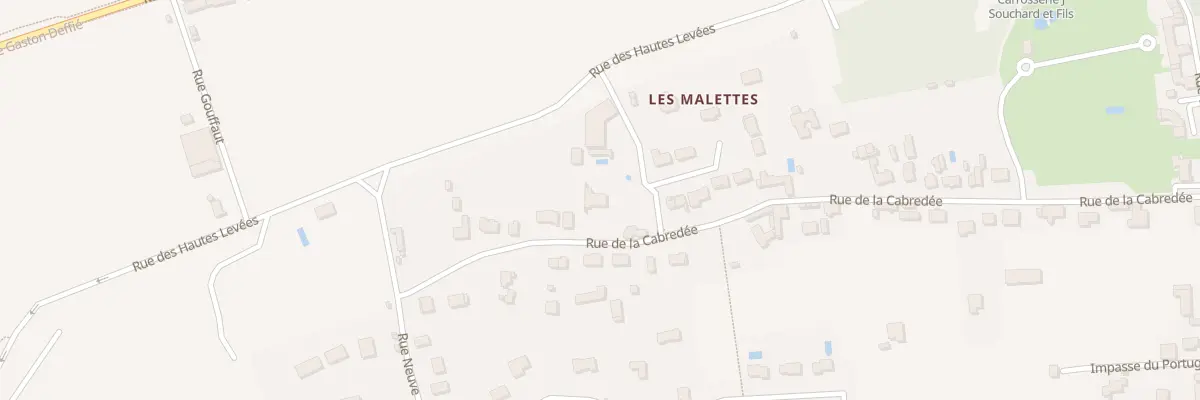 Plan du 42 Rue de la Cabredée à Saint-Pryvé-Saint-Mesmin