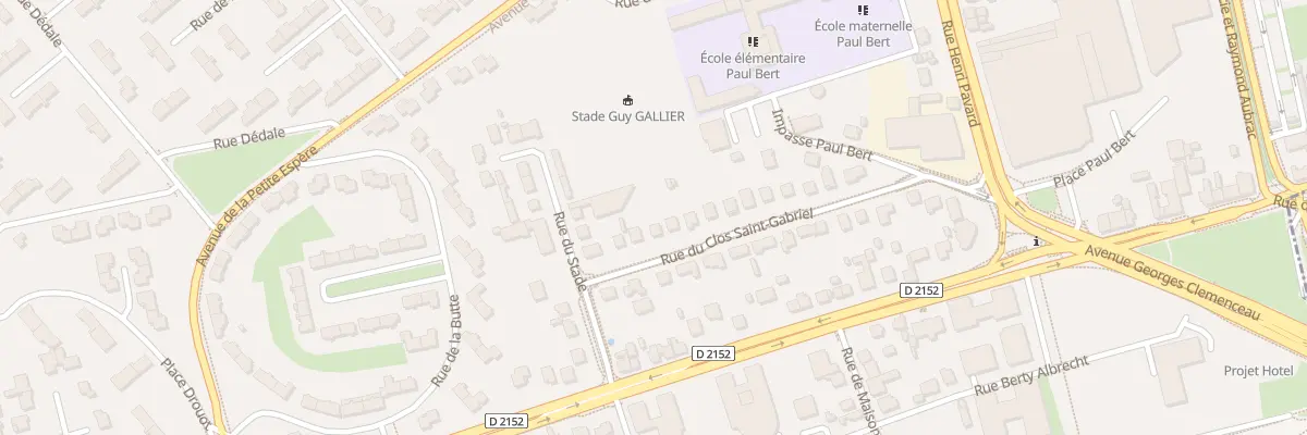 Plan du 26 Rue du Clos Saint-Gabriel à Saint-Jean-de-la-Ruelle