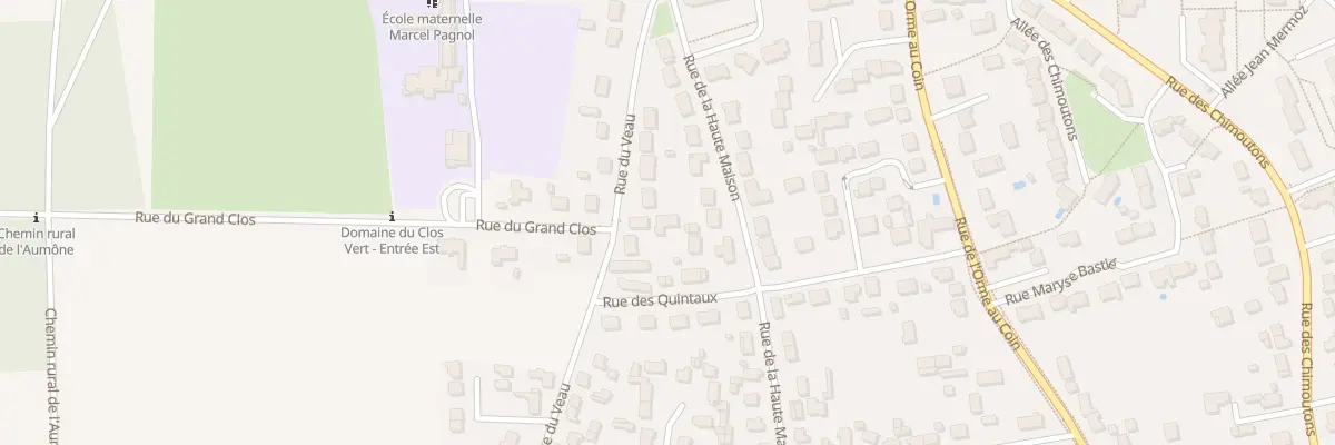 Plan du 344 Rue du Veau à Saran