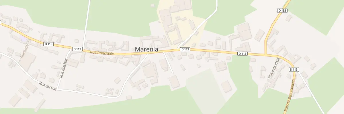 Plan du 15 Rue Principale à Marenla