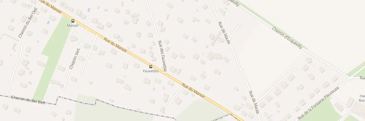 Plan du 59B Rue du Manoir à Bazemont
