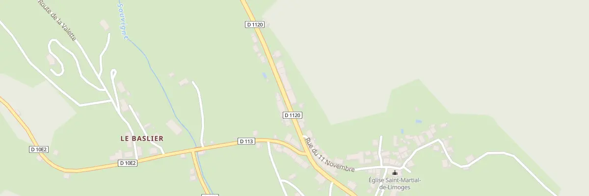 Plan du 13 Av Pasteur à Forgès
