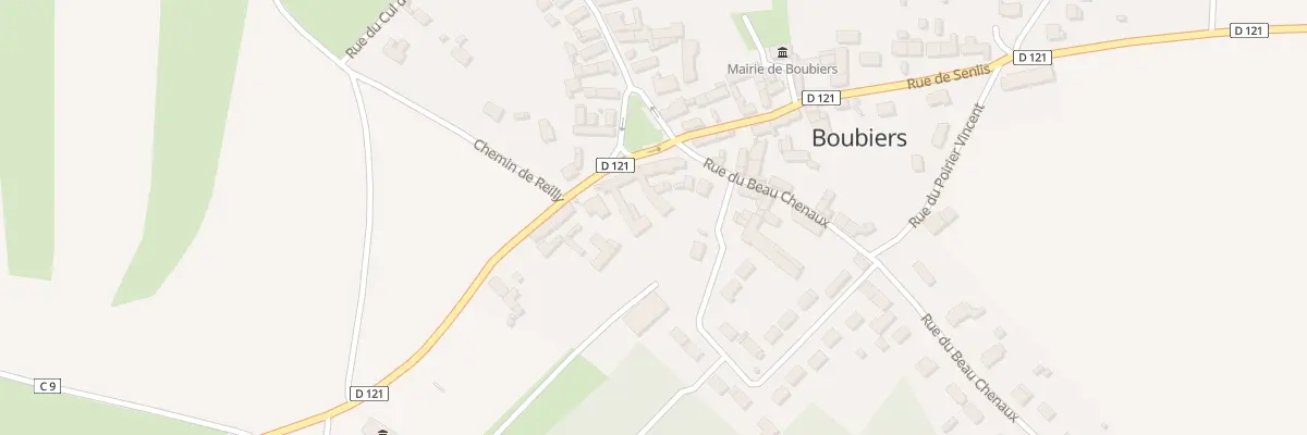 Plan du 5 Rue du Billoy à Boubiers