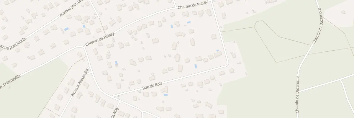 Plan du 5187 Rue du Bois à Maule