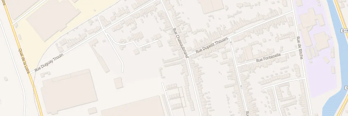 Plan du 73 Rue Chateaubriand à Calais