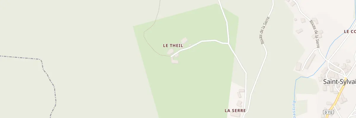 Plan du 5050 Le Theil à Saint-Sylvain