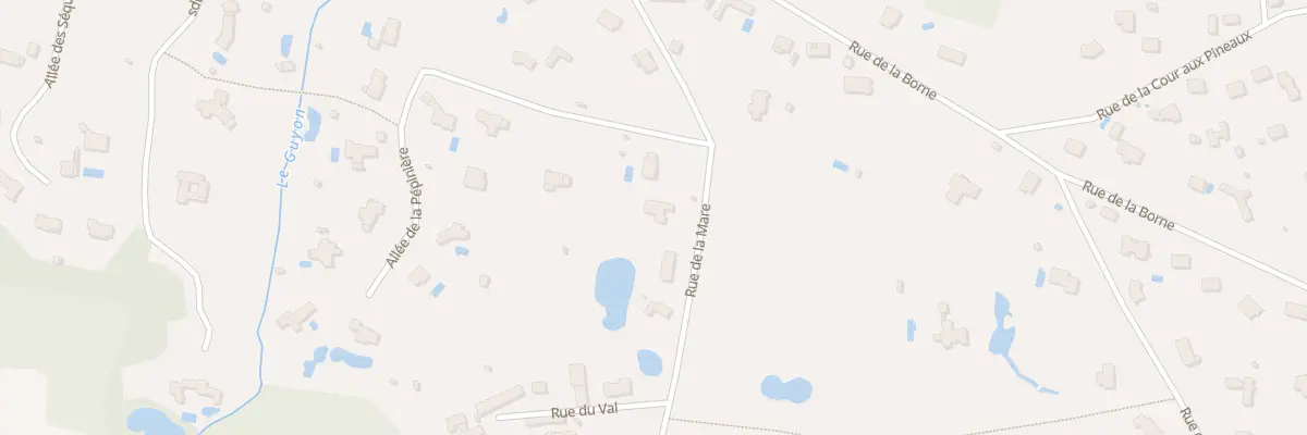 Plan du 9 Rue de la Mare à Saint-Rémy-l’Honoré