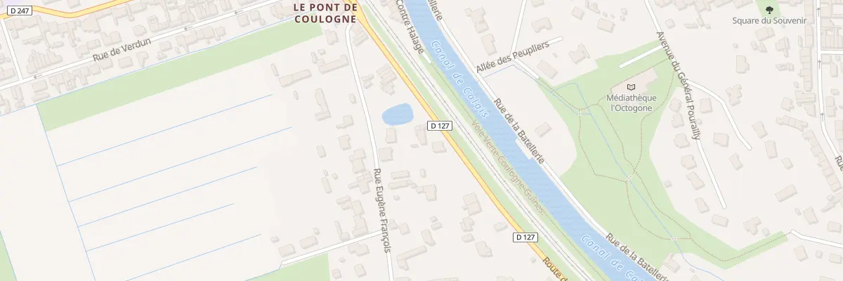 Plan du 26 Rte de Guines à Coulogne