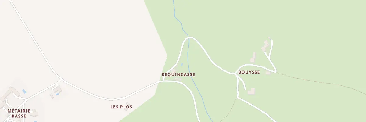 Plan du 5367 Requincasse à Parisot