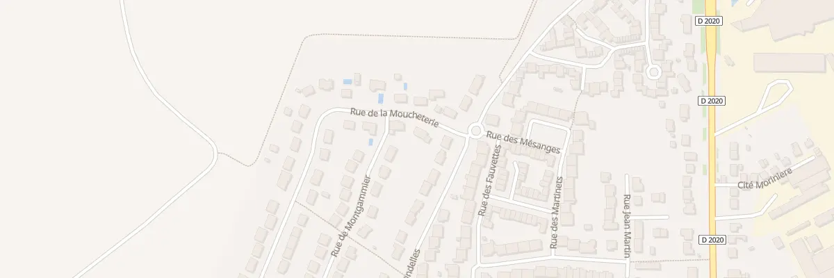 Plan du 3 Rue de la Mouchèterie à Chevilly