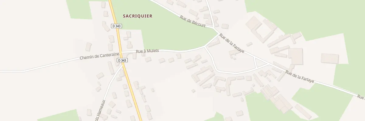 Plan du 1 Rue A Mulets à Courset