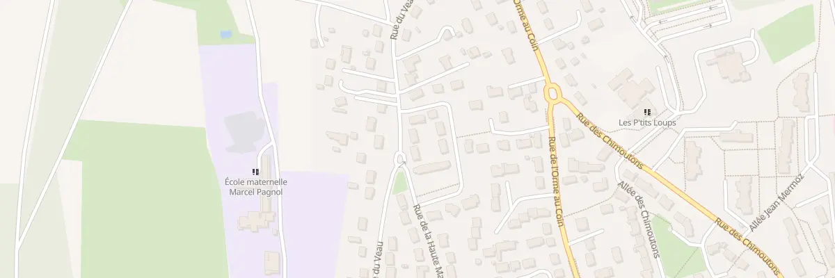 Plan du 560 Rue du Veau à Saran