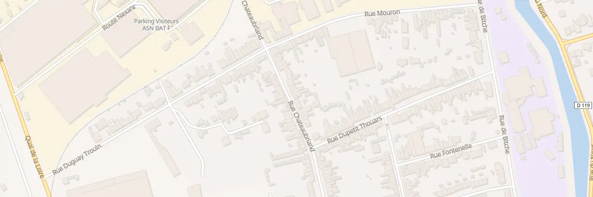 Plan du 94 Rue Chateaubriand à Calais