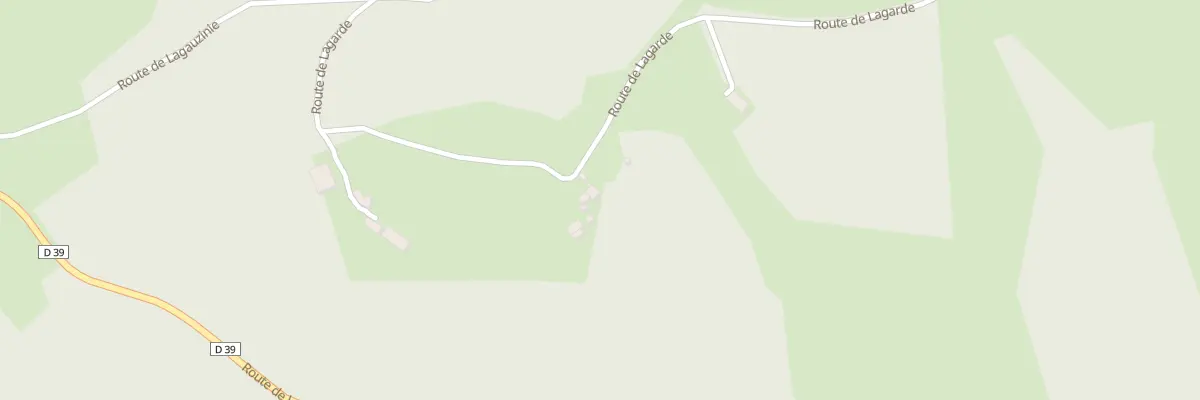 Plan du 5300 Lagarde à Aynac