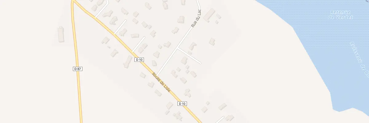 Plan du 4 Rue du Lac à Peyrole
