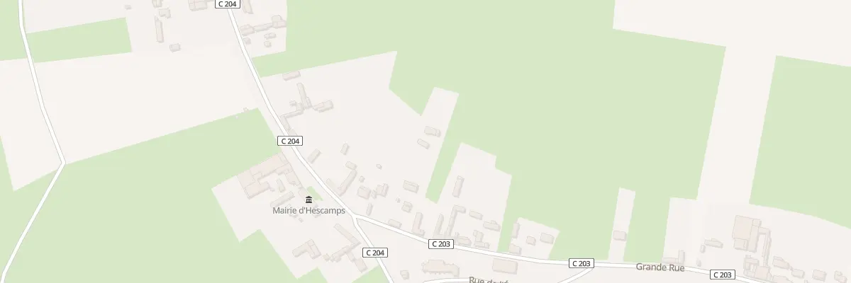 Plan du 2T Vc La Place à Hescamps