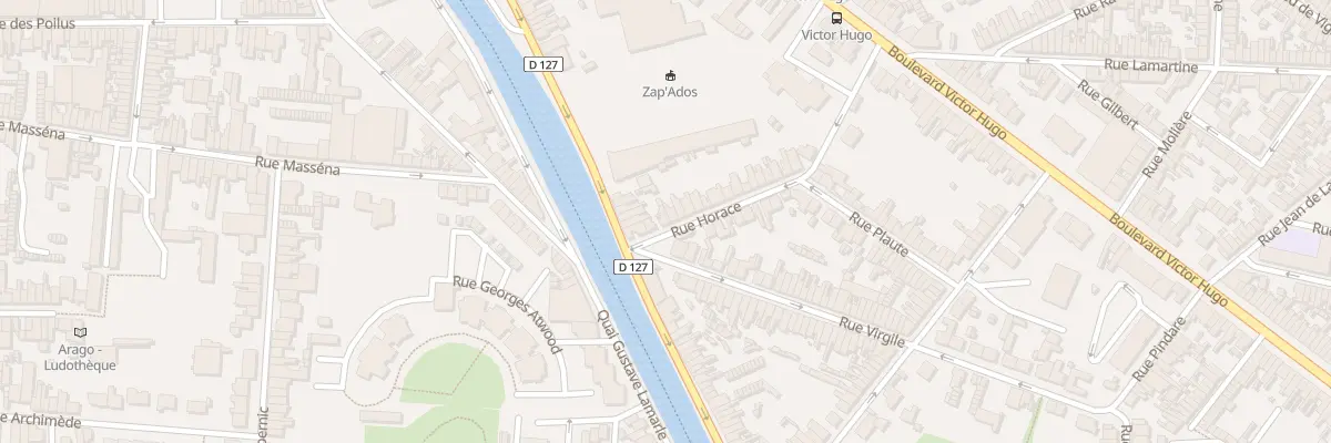Plan du 46 Rue Horace à Calais