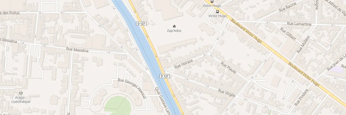 Plan du 44 Rue Horace à Calais