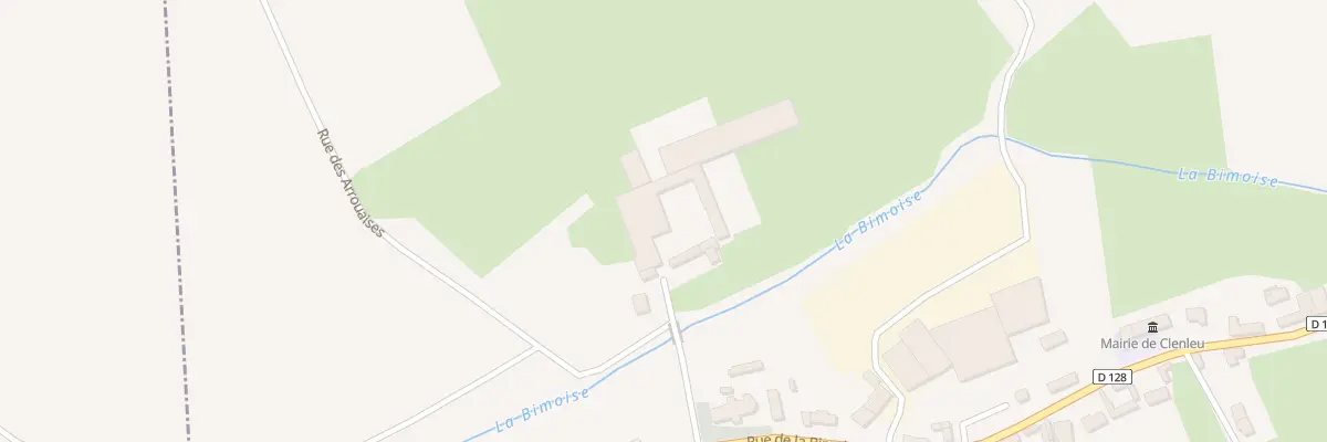 Plan du 12 Rue des Arrouaises à Clenleu