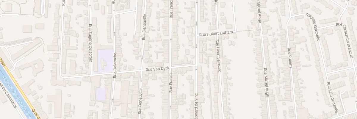 Plan du 82 Rue Francia à Calais