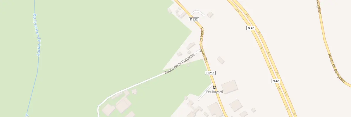 Plan du 8 Rte de la Robache à Nabringhen