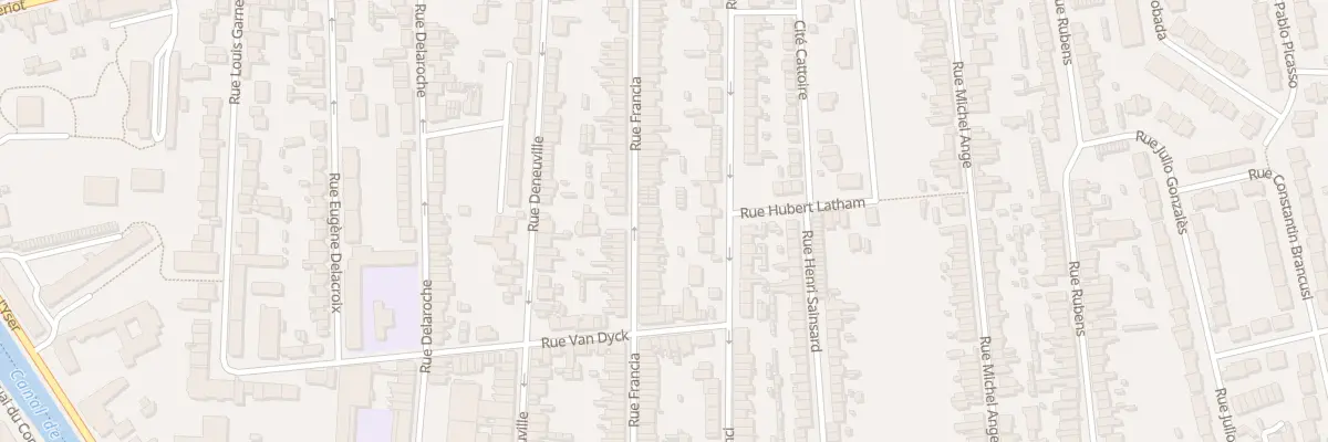 Plan du 102 Rue Francia à Calais
