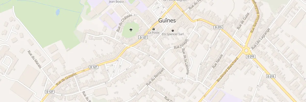 Plan du 5 Rue du Bassin à Guînes