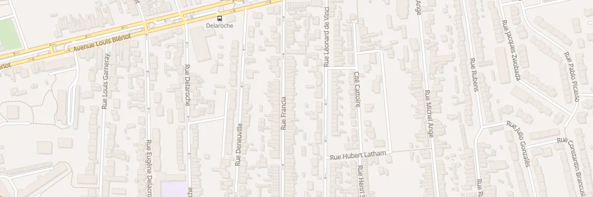 Plan du 132 Rue Francia à Calais