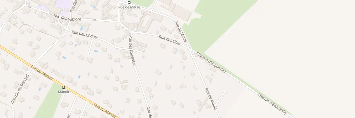 Plan du 10 Rue des Lilas à Bazemont