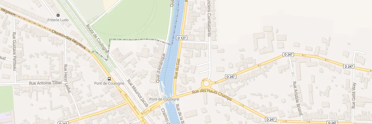 Plan du 4B Rue du Gaz à Coulogne